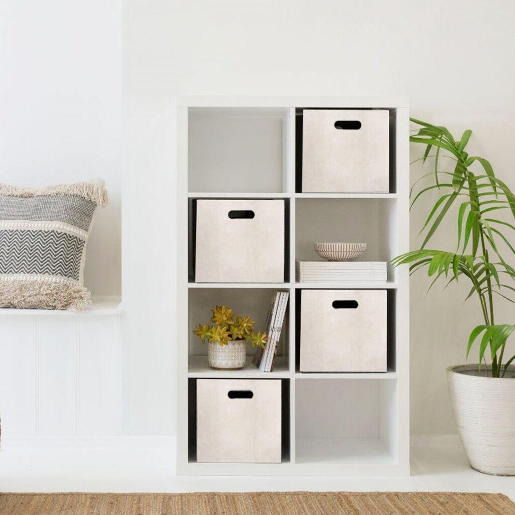 Aberto Design Set kutija za odlaganje HMY-6357, 4 dijela, bež