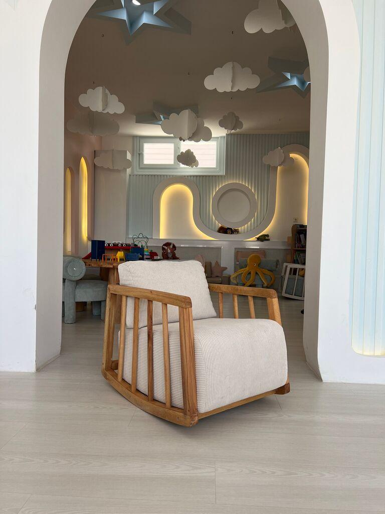 Atelier del Sofa Fotelja Dječja Bijela