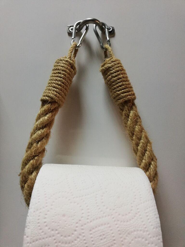 Aberto Design Držač toaletnog papira, smeđe boje