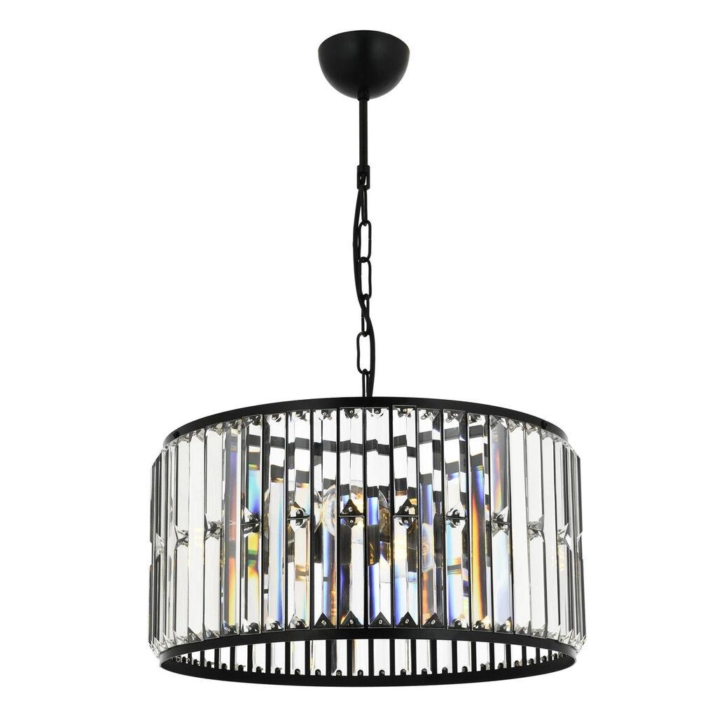 Opviq Luster Av 1667 3Bsy, Metal, Crna i srebrna