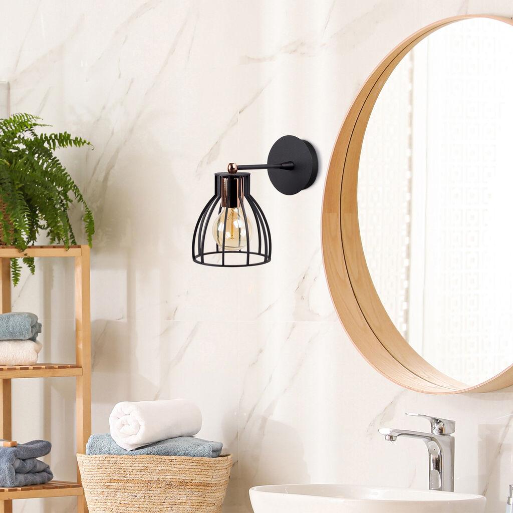 Opviq Kemah N 1238 Zidna lampa, crna
