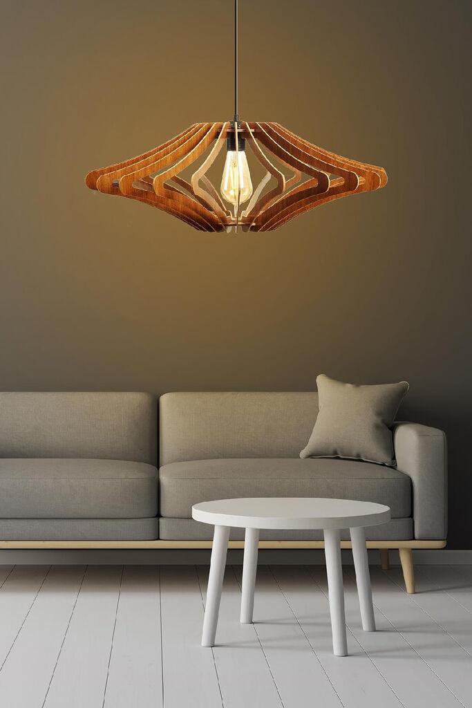 Opviq luster MDF 168, smeđa