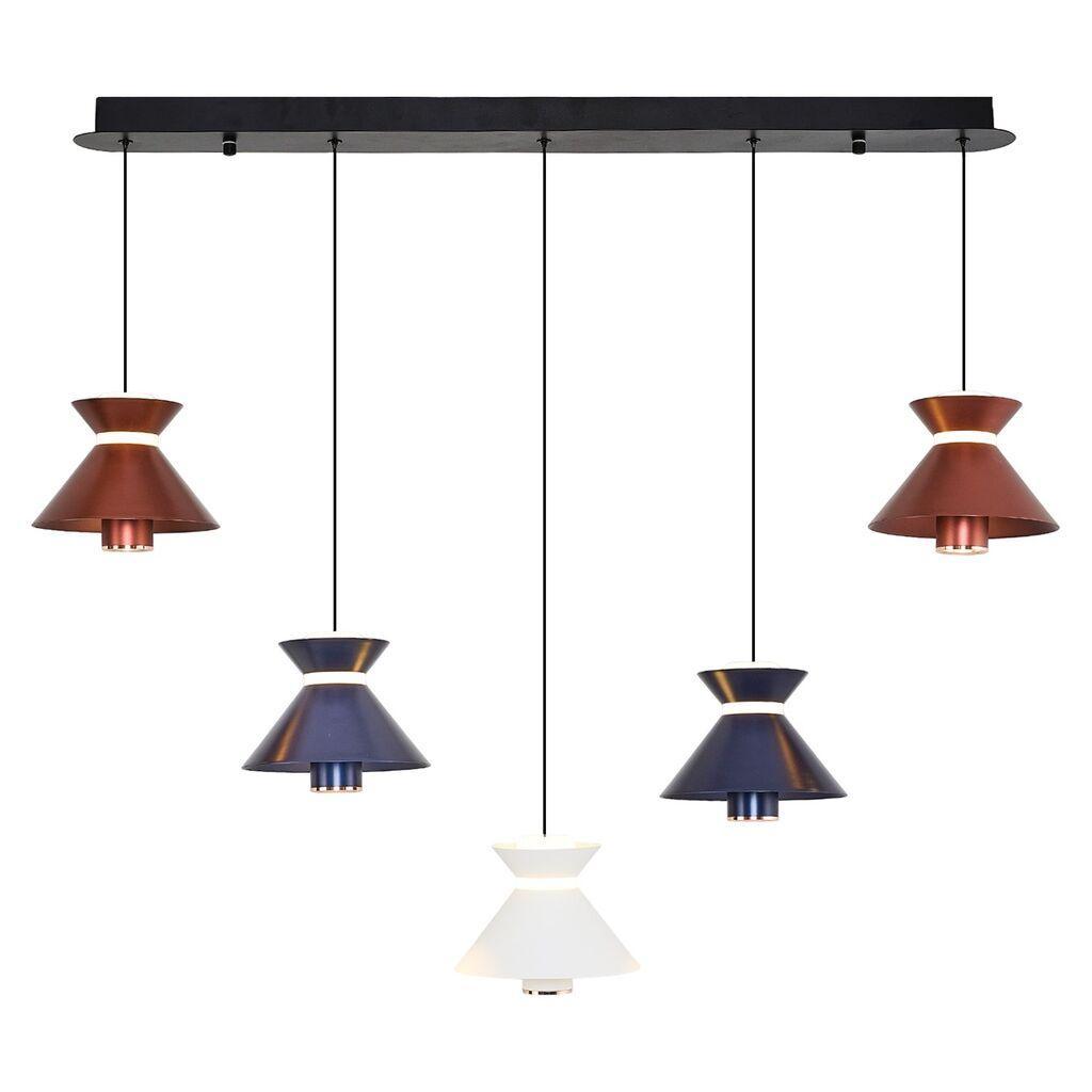 Opviq Luster 2803-5AS-28, 95 cm, 120 cm, 45 W, LED