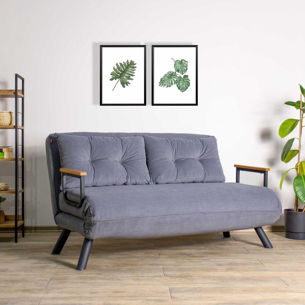 Atelier del Sofa Sando 2 Sofa, siva