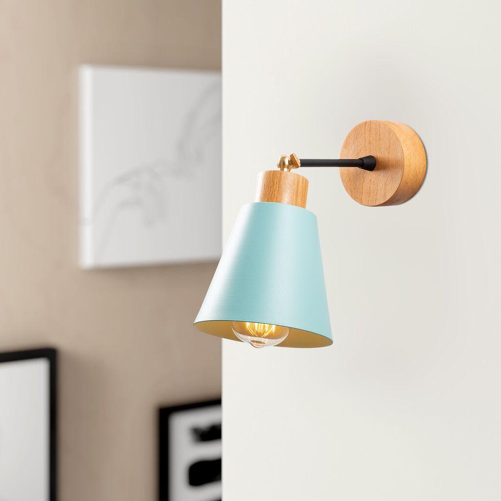 Opviq Zidna lampa E27 Grlo, Tirkizna