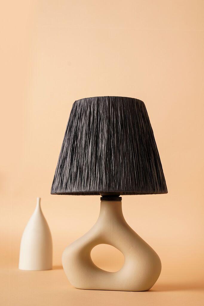 Opviq Stona lampa E27 Grlo, Bež