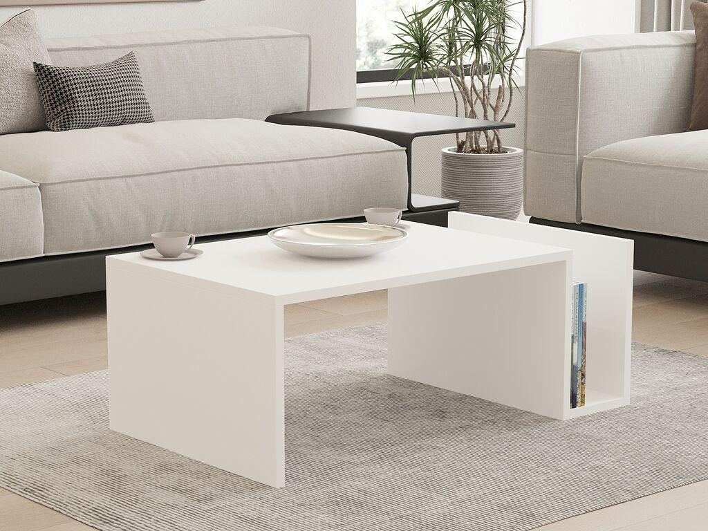 Hanah Home Club sto Memo 86,8x32,4x50cm Bijeli