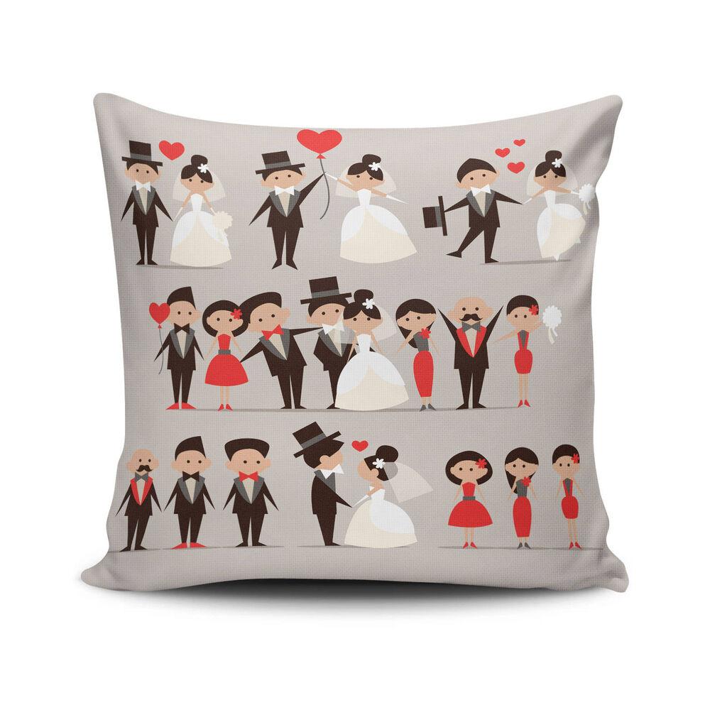Jastučnica Aberto Design 43x43cm, šarena
