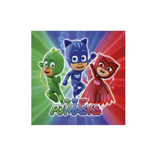Tomo Šped Salvete papirne PJ Masks 33x33cm, 20/1 88633
