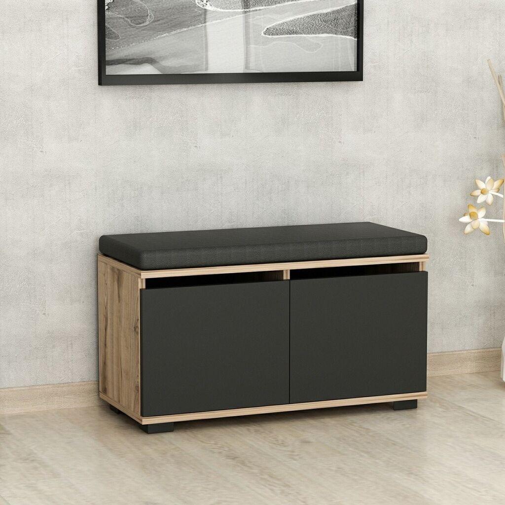 Hanah Home Drago prodavnica obuće, hrast-crna