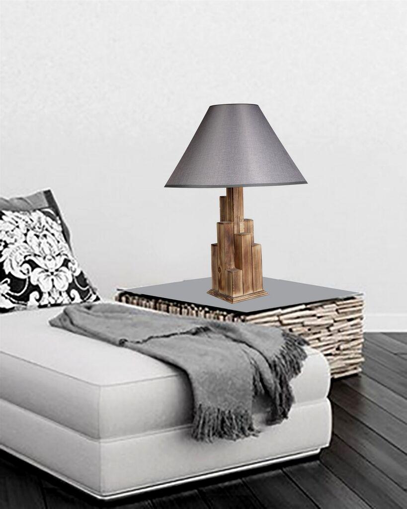 Opviq 534LUN1120 Stona lampa, Siva