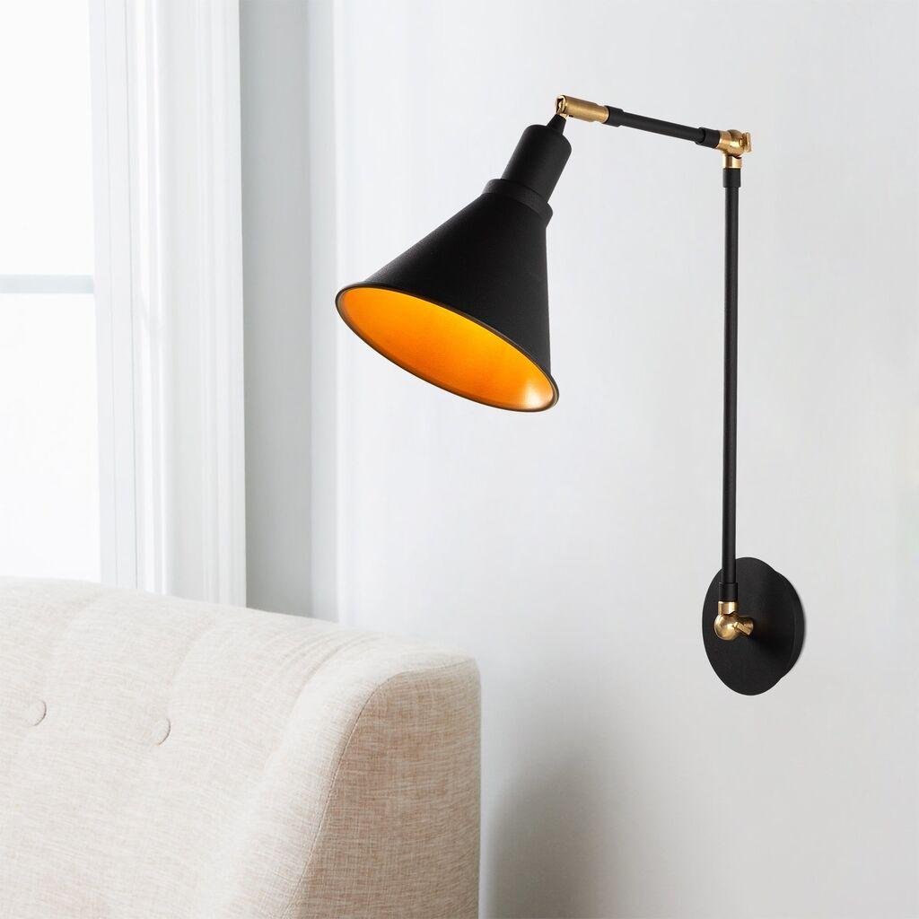 Opviq Berceste N 682 Zidna lampa, crna