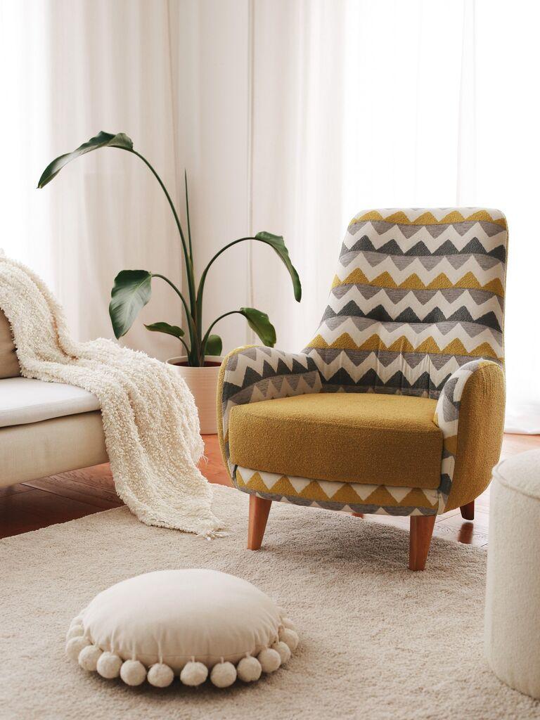 Atelier del Sofa Fotelja Cik-cak 88x95x75cm Šarena