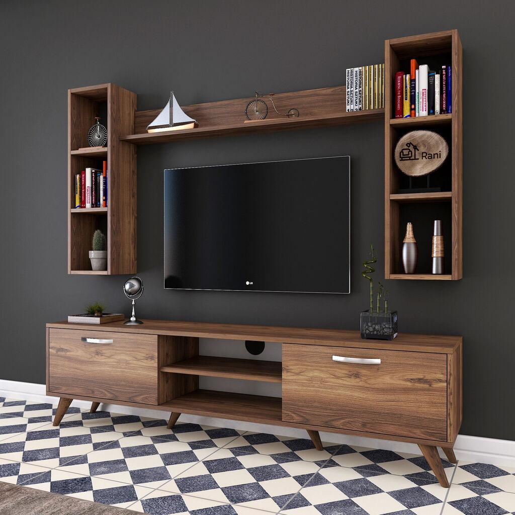 Hanah Home M5 240 TV polica, smeđa