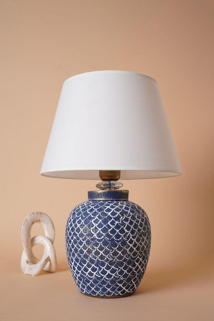 Opviq YL500 Stona lampa, plavo-bijela