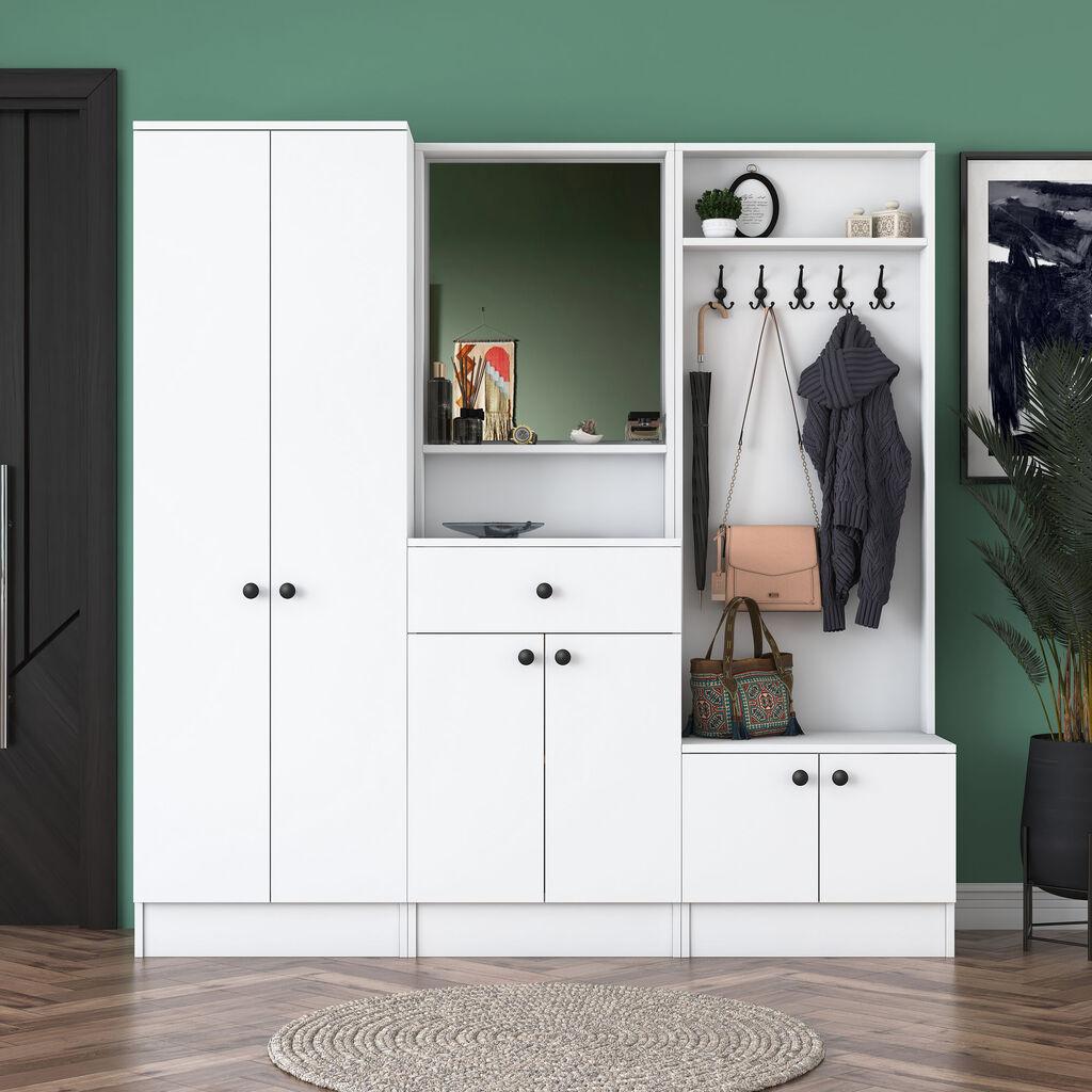 Hanah Home Set za hodnik, bijela