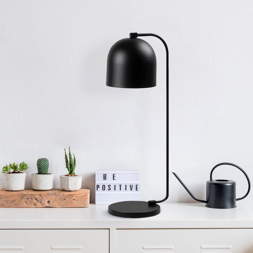 Opviq Stona lampa E14 Grlo, Crna