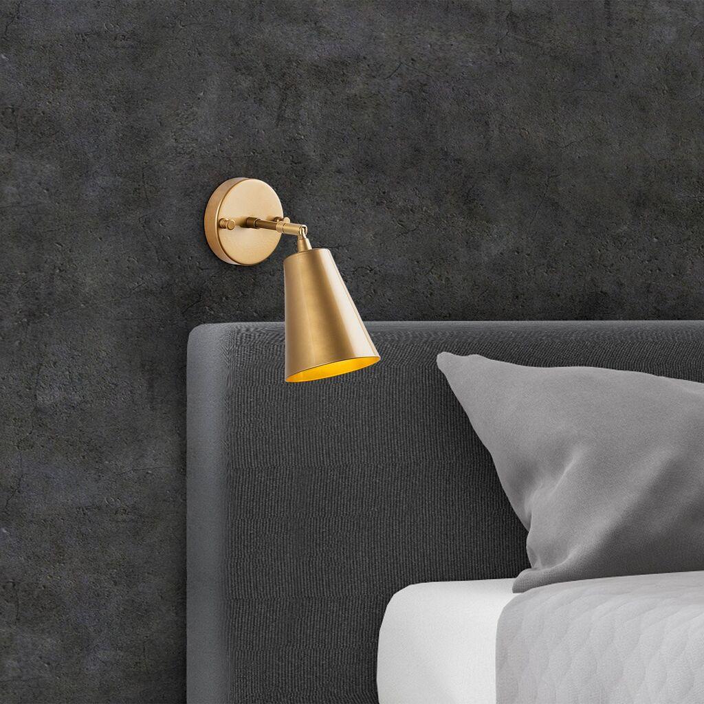 Opviq Evander 13190 Zidna lampa, bronzana