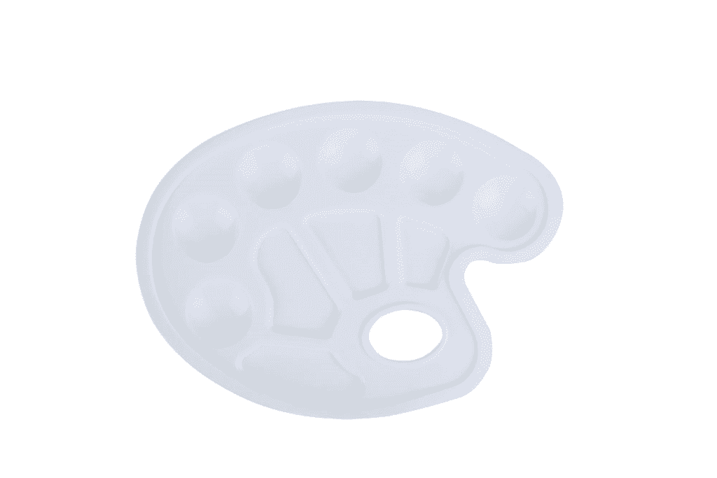Adria Paleta za kistove 0076, 28x17cm