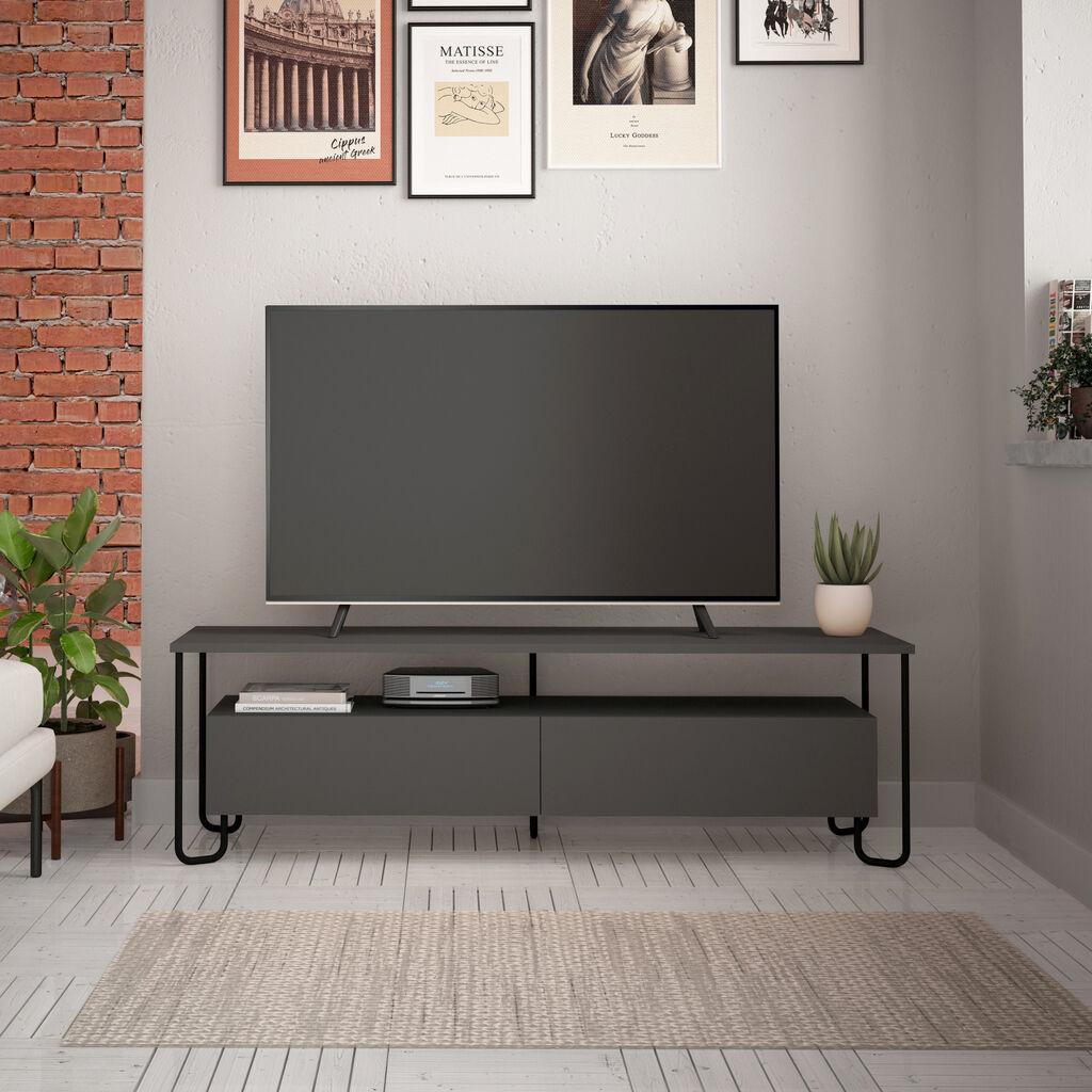 Hanah home TV Grudni koš Rožnjača Antracit