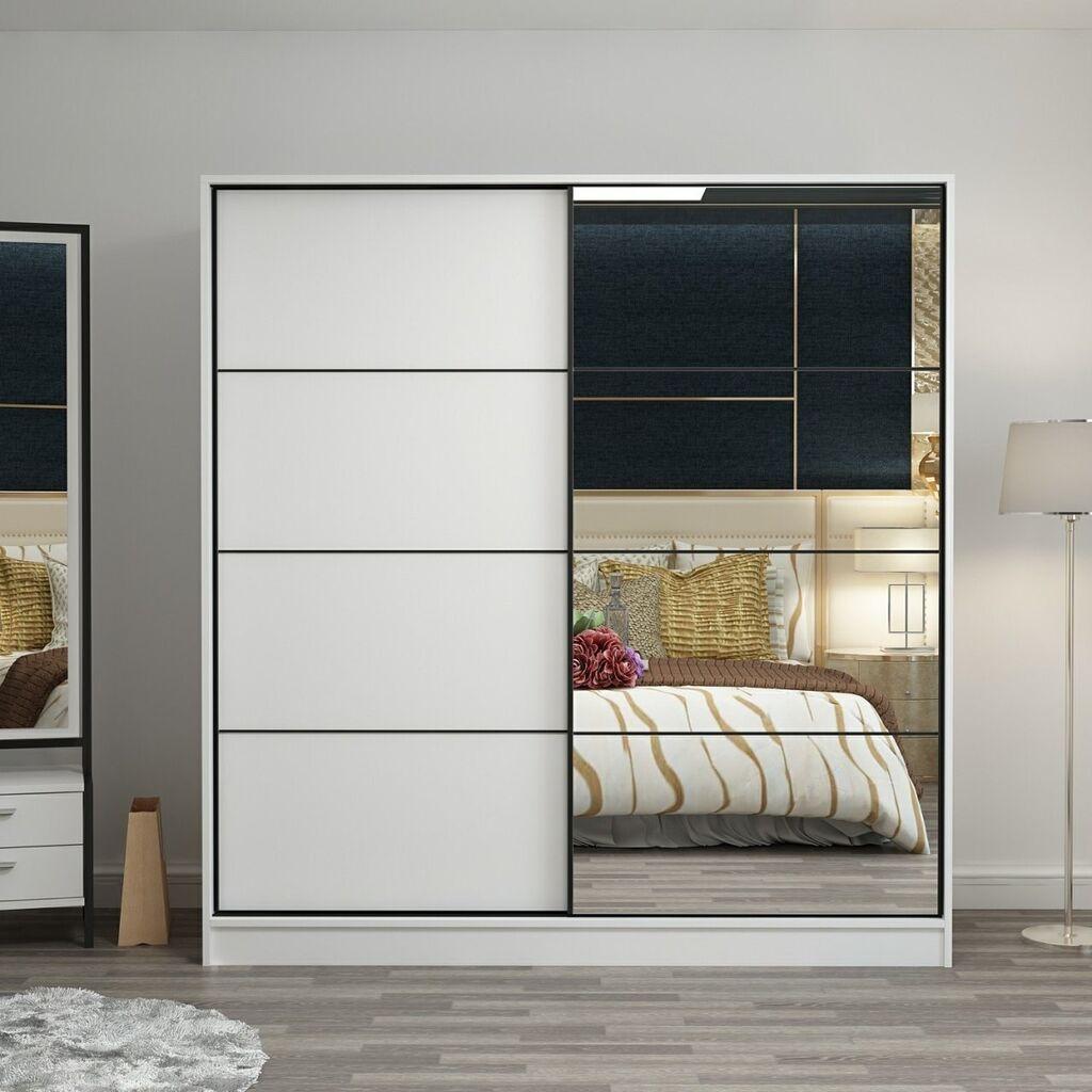 Hanah home Ormar Kale 180x210x52cm Bijeli