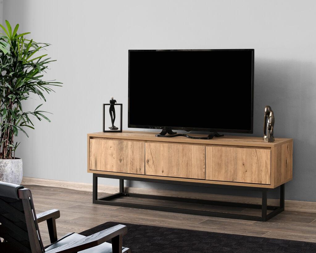 Hanah kućna TV komoda Tilsim 140 crni hrast