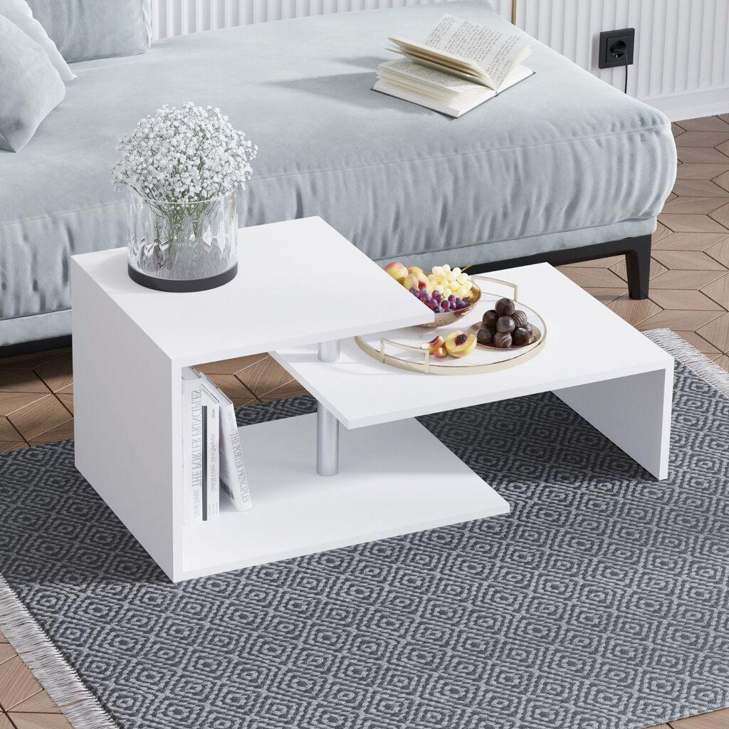 Hanah Home Club sto Dilek 100x46x50cm Bijeli