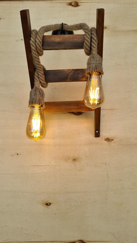 Opviq 806ALD1481 Zidna lampa, smeđa