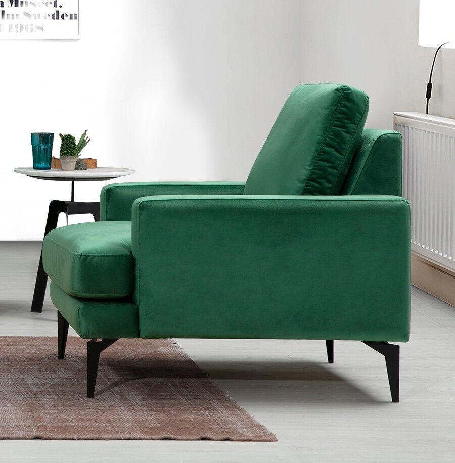Atelier del Sofa Fotelja Papir 90x88x80cm Zelena