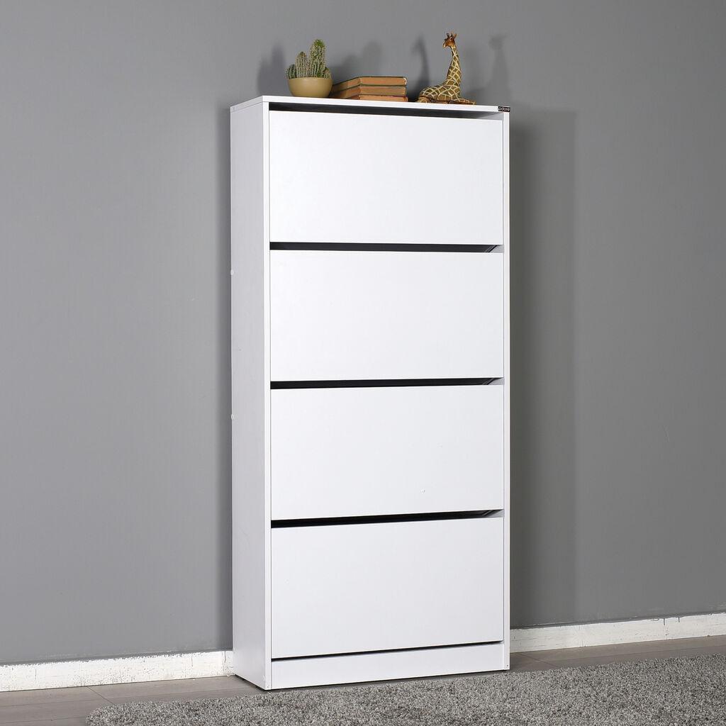 Hanah Home SHC 540 BB 1 (479ADR1169) Stalak za cipele, Bijela