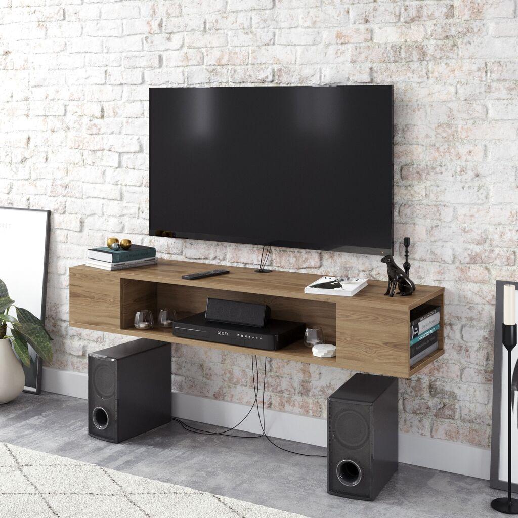 Hanah Home Peti TV komoda, Smeđa