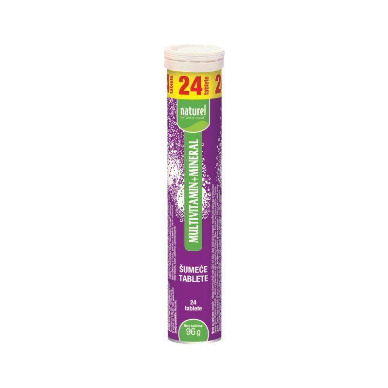 Naturel Šumeće tablete Multivitamin, Mineral, 96g
