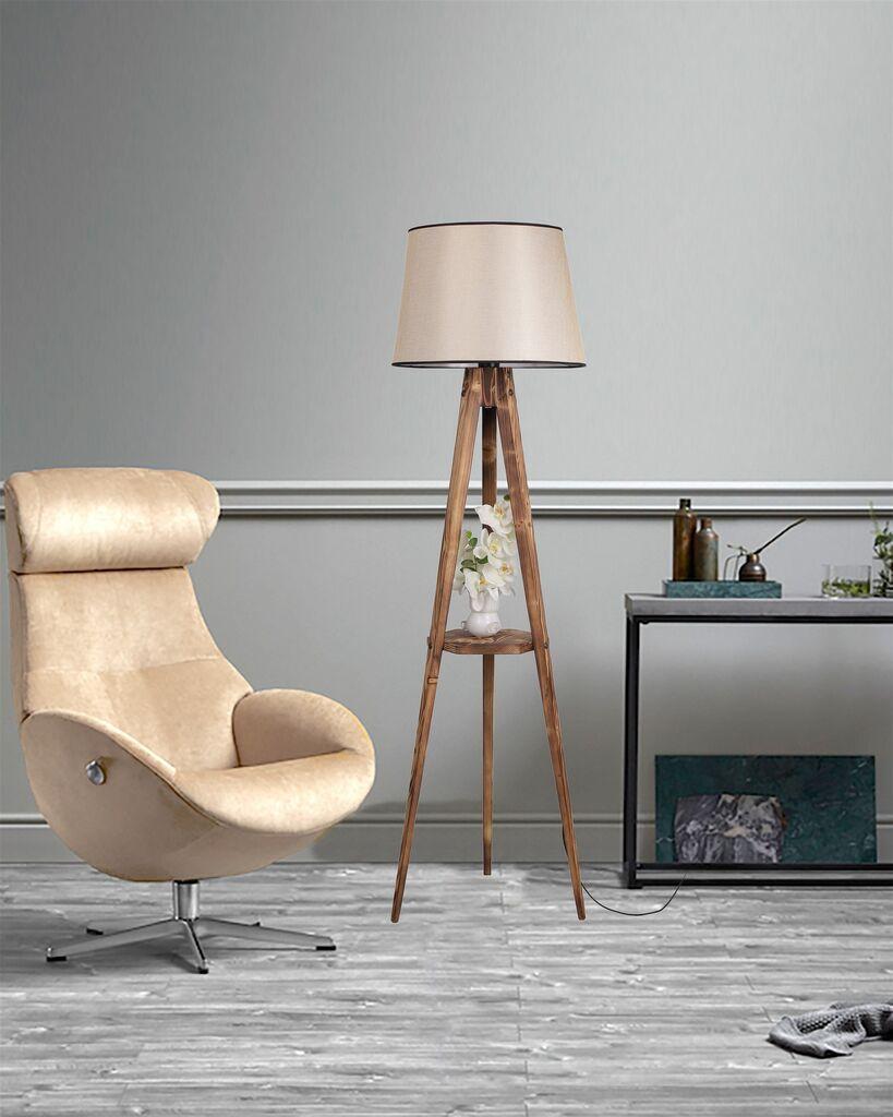 Opviq podna lampa 534LUN2185, smeđa