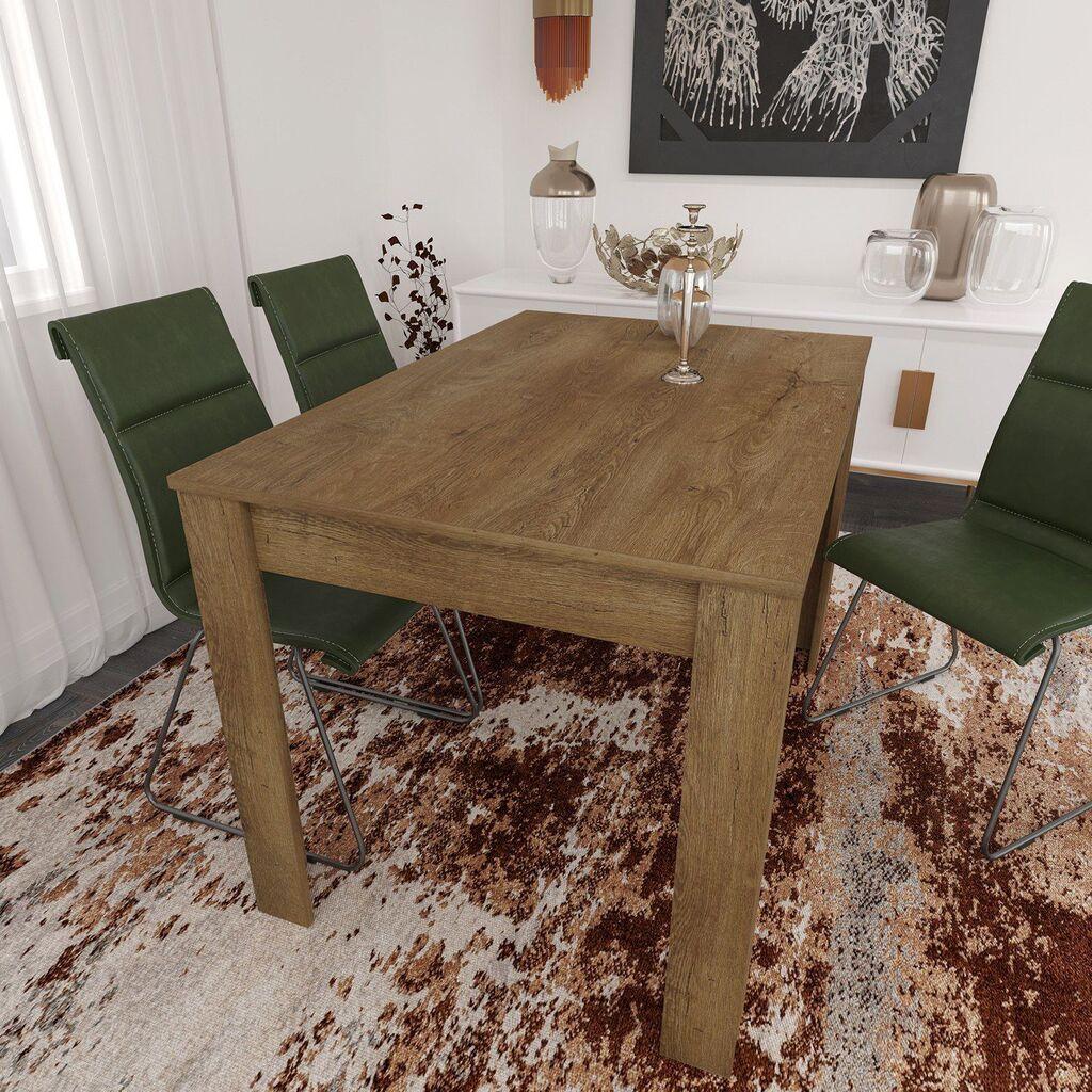 Hanah Home Trpezarijski sto 120x78x80cm Hrast