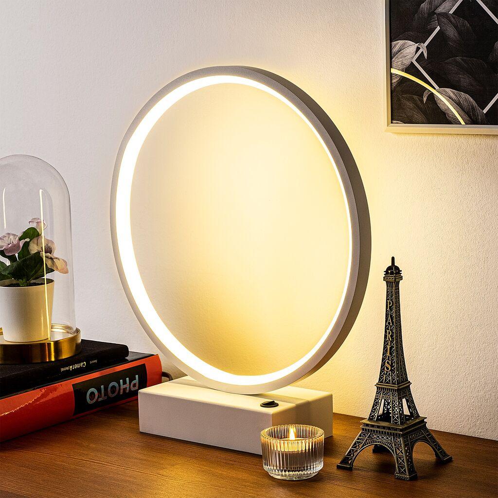 Opviq Halka 13308 Stona lampa, Bijela