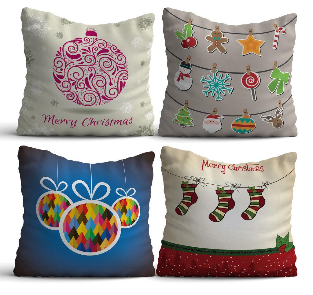 Aberto Design Set od 4 jastuka 43x43cm Šareni