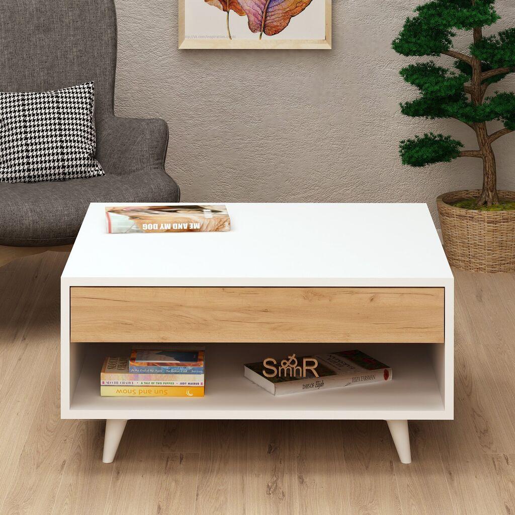 Hanah Home Club sto Silla hrast-bijeli