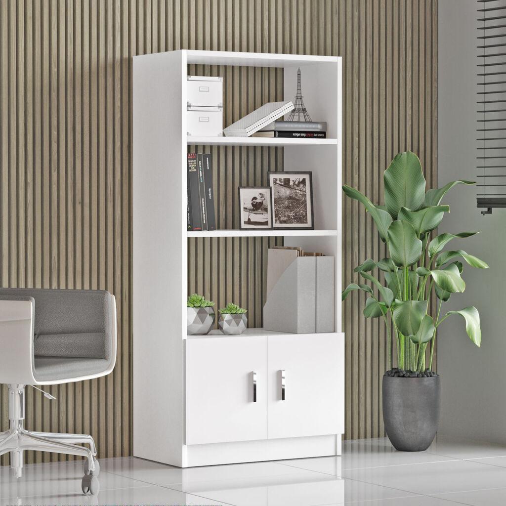 Hanah Home polica 64x140x35,5 cm bijela