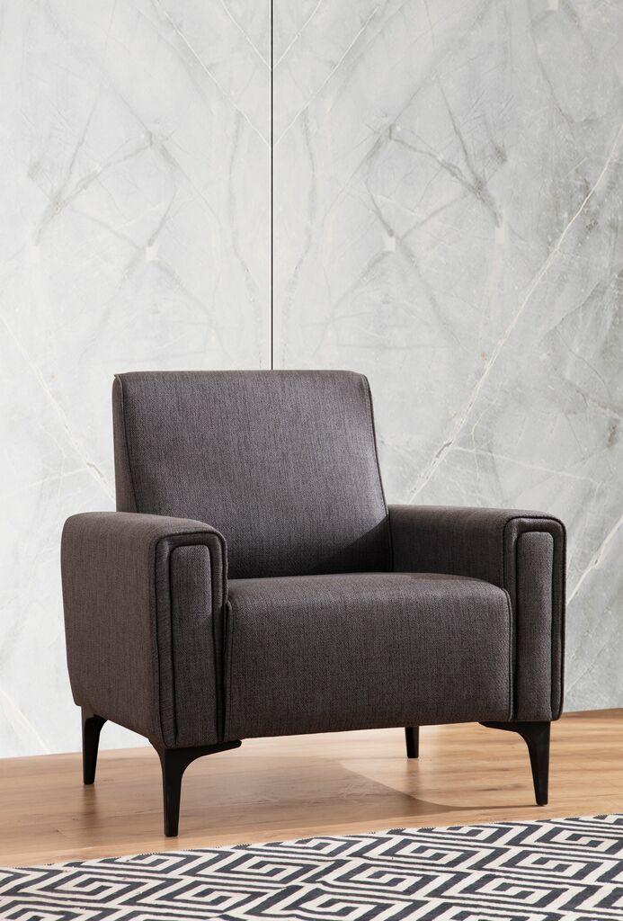 Atelier del Sofa Horizon fotelja tamno siva