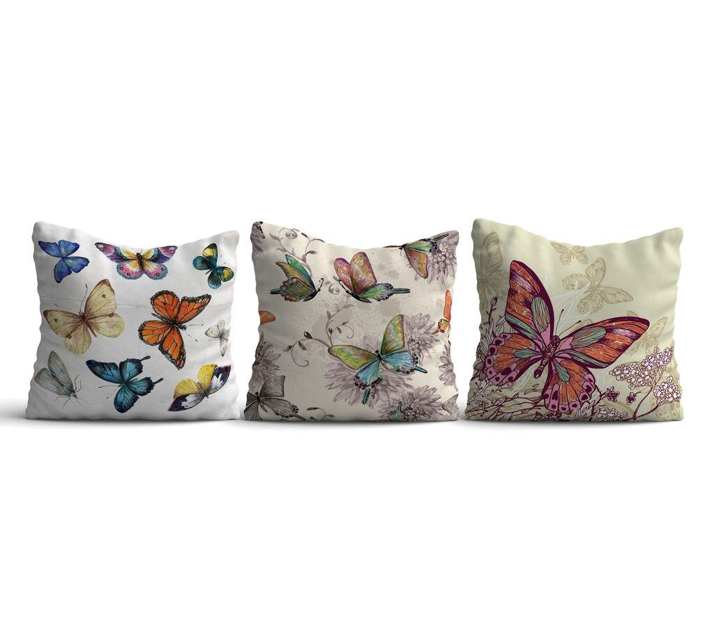 Aberto Design Set od 3 jastuka 43x43cm Šareni