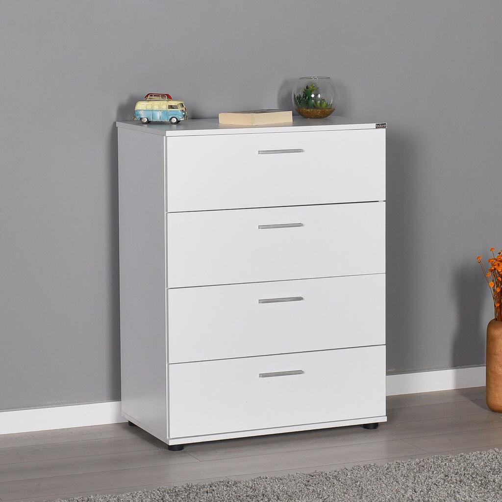 Hanah Home SFN 540 BB 1 Komoda s ladicama, bijela