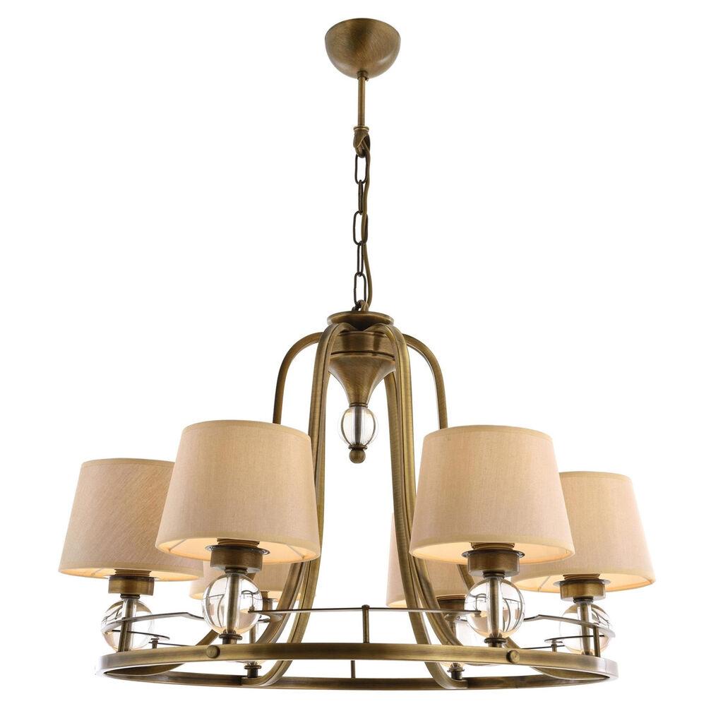 Opviq Luster Av 1597 6Es, Metal, Bronzana boja