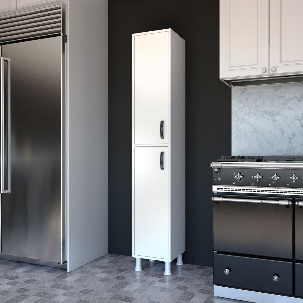 Hanah Home M1 1100 Višenamjenski ormar, Bijela