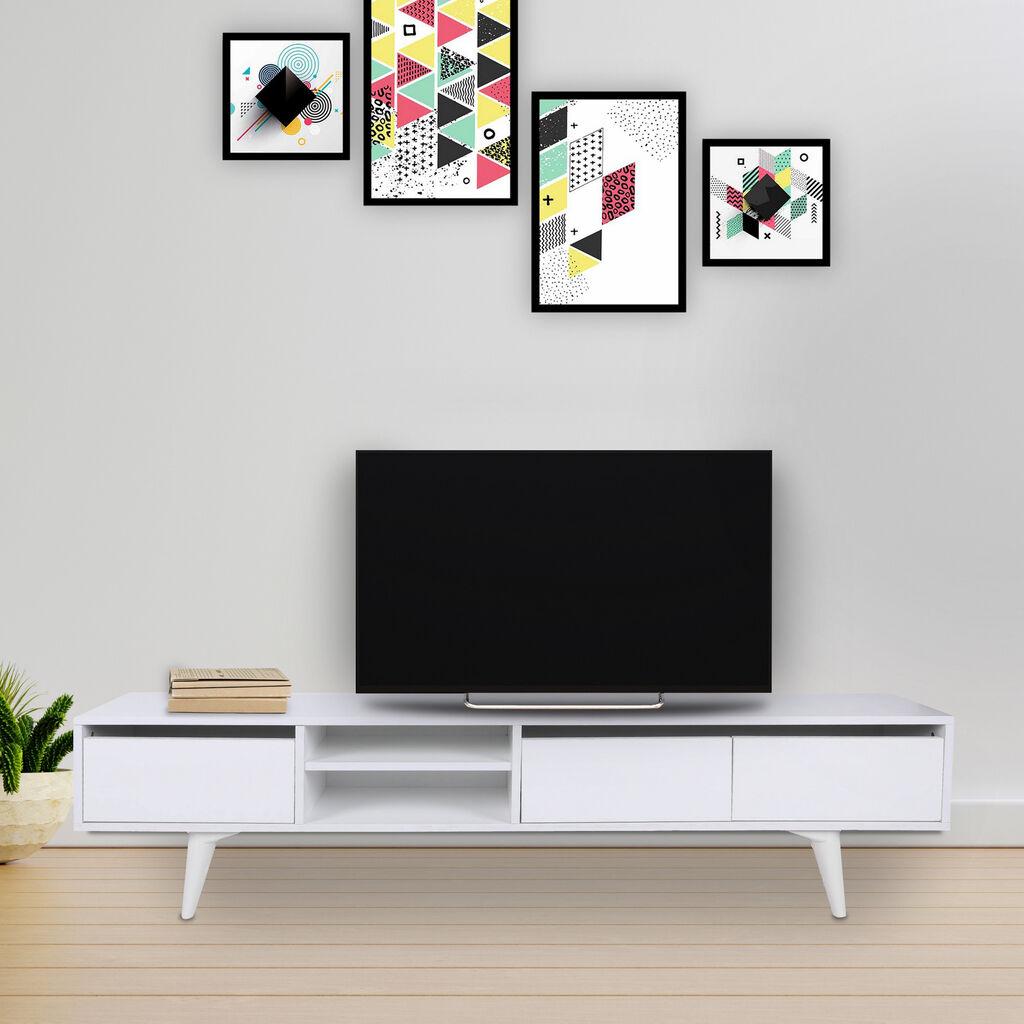 Hanah home TV komoda Graz bijela