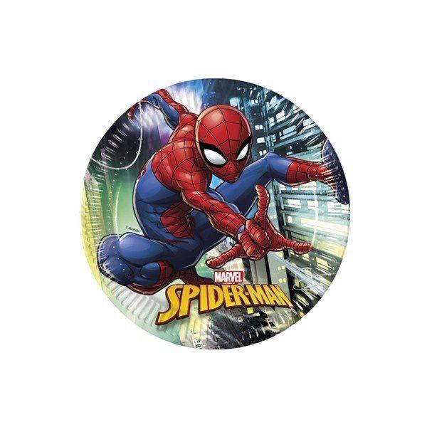 Tomo Šped Papirni tanjuri Spiderman Team Up Marvel 23cm, 8/1 89445