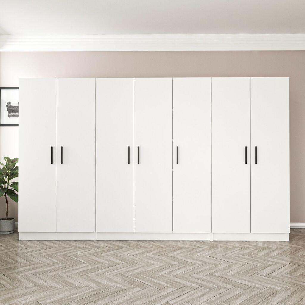 Hanah home Ormar Kale 315x210x52cm Bijeli