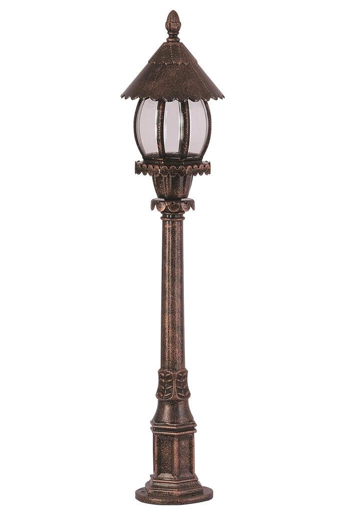 Opviq Vanjska lampa BSU-68184-BKR-B, 100 cm, Podna, E27, IP65, 60W, Smeđa