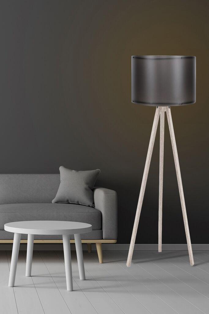 Opviq 119 podna lampa, crna