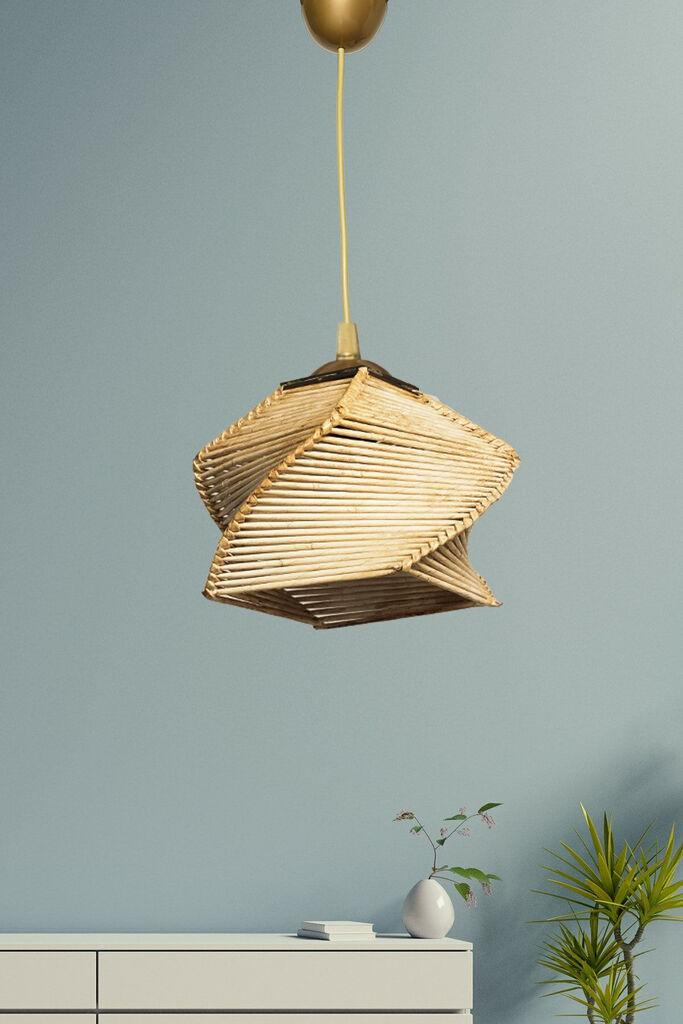 Opviq Stylo viseća lampa, E27, smeđa