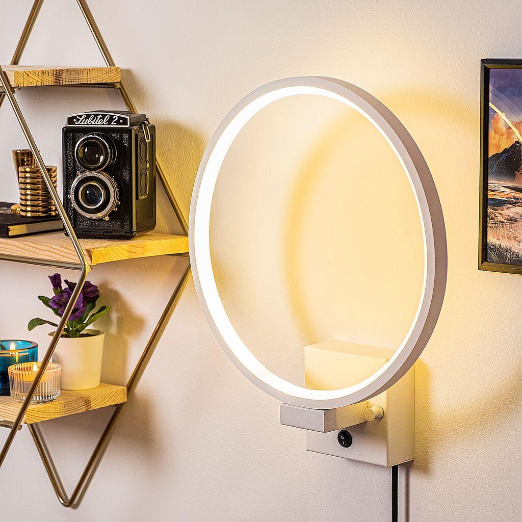 Opviq Halka 13310 Zidna lampa, bijela
